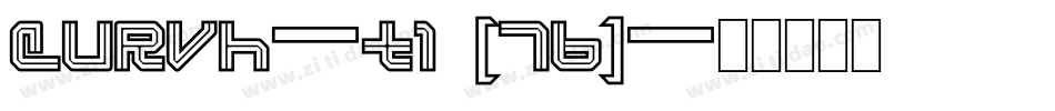 QURVH-T1 (76)字体转换